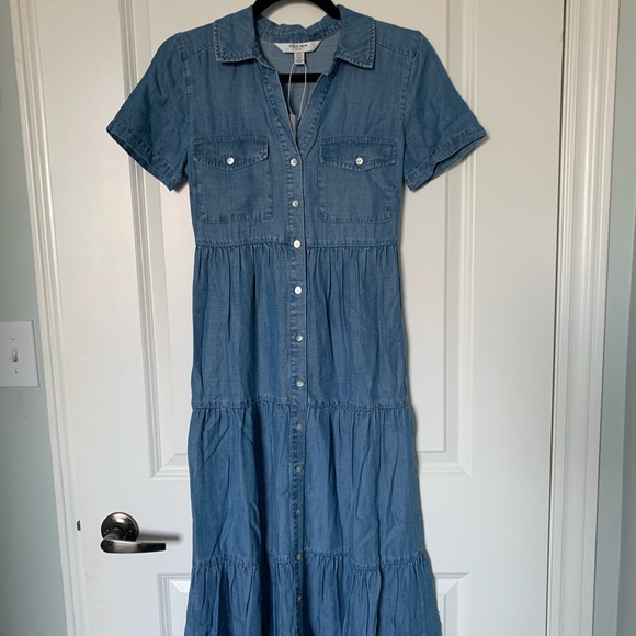 Ever New Donna Denim Shirt Dress - Picture 6 of 9